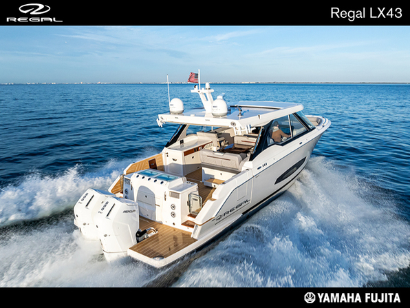 新艇 REGAL LX43 2025年モデル新艇予約受付中!!| SSC Boat Store