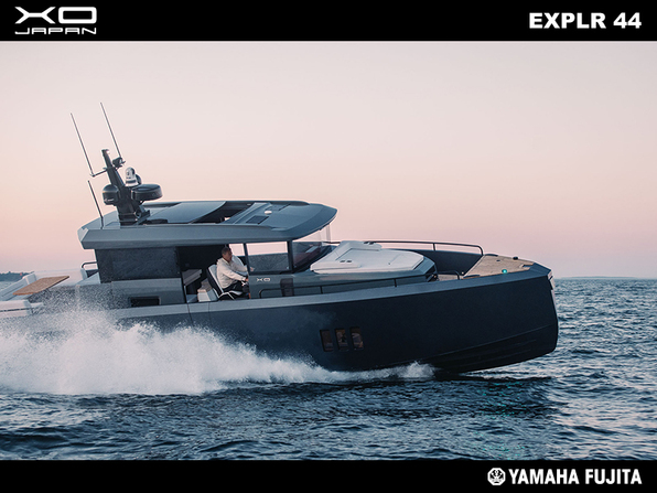 新艇 XO EXPLR 44 2025年モデル新艇予約受付中!!| SSC Boat Store