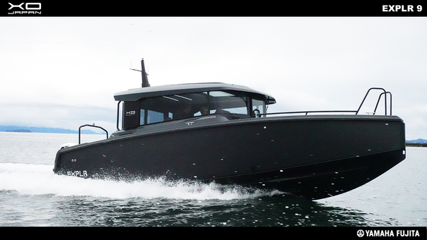 中古ボート XO EXPLR 9 ブラック YAMAHA搭載 メーカー保証付き 即納可