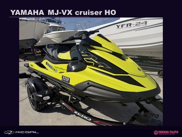 ナール ボディデザイン☆イエローキャブモデル USED MARINE JET YAMAHA MJ-VX cruiser HO| SSC Boat Store|ヤマハ藤田