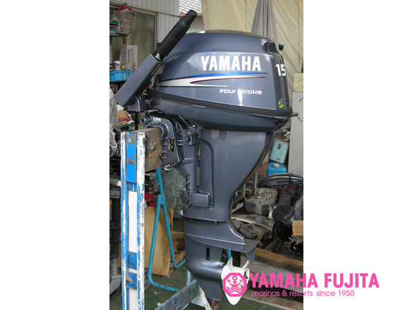 中古ヤマハ船外機 Yamaha 4サイクル船外機 F15馬力 中古品 売約済み Ssc Boat Store ヤマハ藤田シーサイドクラブ ボートストア