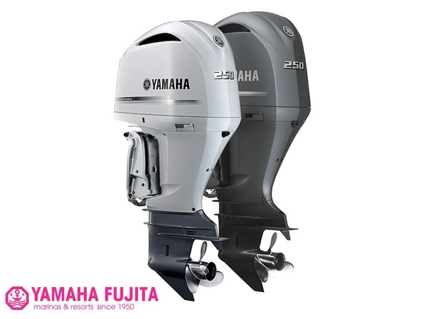 新品船外機 YAMAHA 4サイクル船外機F250DETX(グレー)| SSC Boat Store 