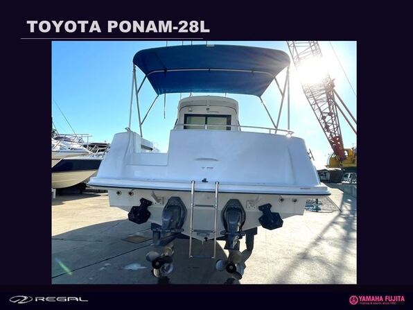 中古ボート 27ft以上 トヨタ PONAM-28L| SSC Boat Store|ヤマハ藤田