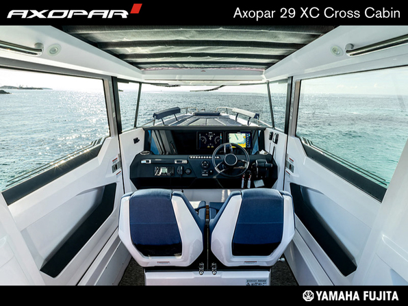 新艇 AXOPAR 29 XC Cross Cabin YAMAHA搭載 2025モデル新艇予約受付中