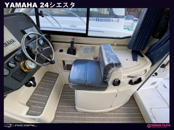 中古ボート 15-26ft ヤマハ 24シエスタ| SSC Boat Store|ヤマハ藤田