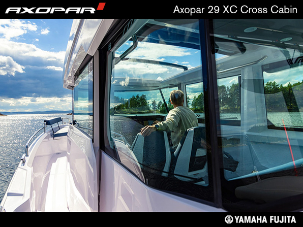 新艇 AXOPAR 29 XC Cross Cabin YAMAHA搭載 2025モデル新艇予約受付中