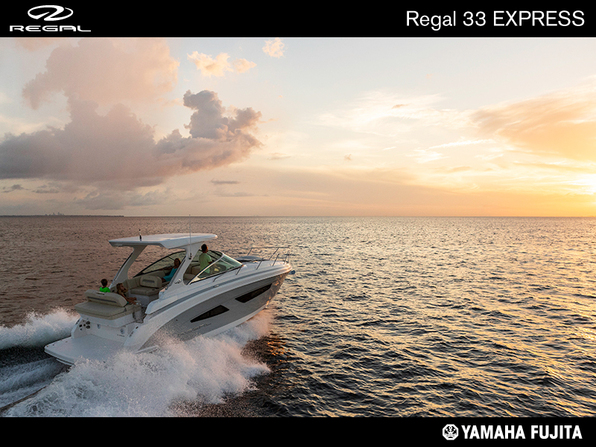 新艇 REGAL 33 EXPRESS 2025年モデル新艇予約受付中!!| SSC Boat Store