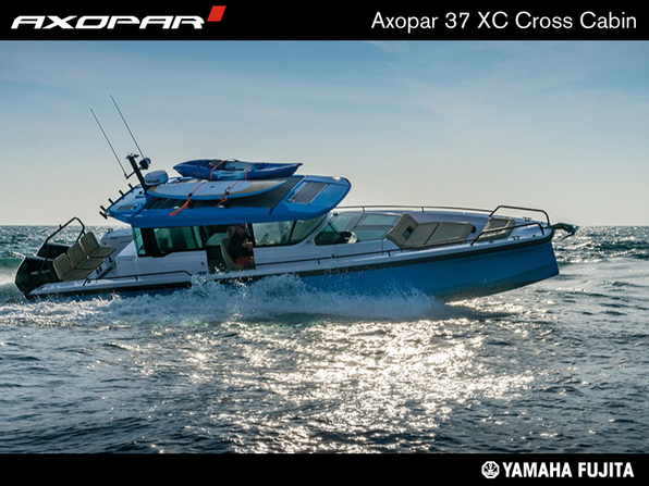 新艇 AXOPAR 37 XC Cross Cabin YAMAHA搭載 2025モデル新艇予約受付中