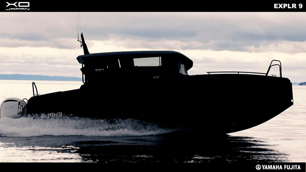 中古ボート XO EXPLR 9 ブラック YAMAHA搭載 メーカー保証付き 即納可