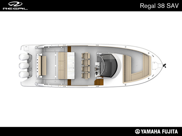 舵 新艇 REGAL 38 SAV 2025年モデル新艇予約受付中!!| SSC Boat Store