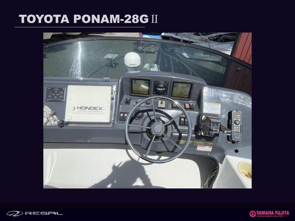中古ボート 27ft以上 トヨタ PONAM28GII| SSC Boat Store|ヤマハ藤田