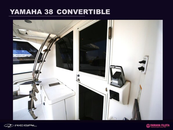 中古ボート 27ft以上 YAMAHA Y-38CONVERTIBLE入荷 ワンオーナー