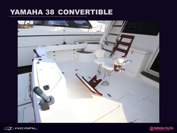 中古ボート 27ft以上 YAMAHA Y-38CONVERTIBLE入荷 ワンオーナー艇