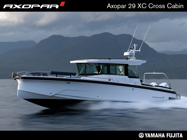新艇 AXOPAR 29 XC Cross Cabin YAMAHA搭載 2025モデル新艇予約