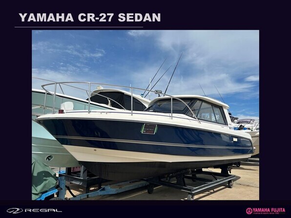 中古ボート 27ft以上 ヤマハCR-27 SEDAN| SSC Boat Store|ヤマハ藤田