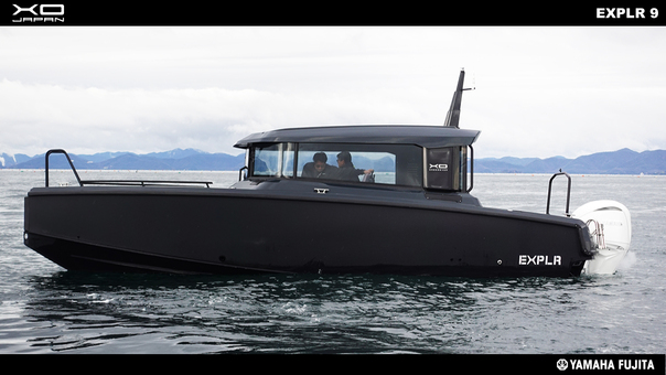 中古ボート XO EXPLR 9 ブラック YAMAHA搭載 メーカー保証付き 即納可
