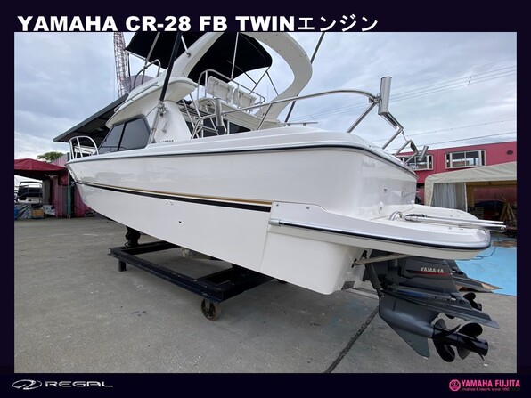 中古ボート 27ft以上 YAMAHA CR-28 FB TWIN| SSC Boat Store