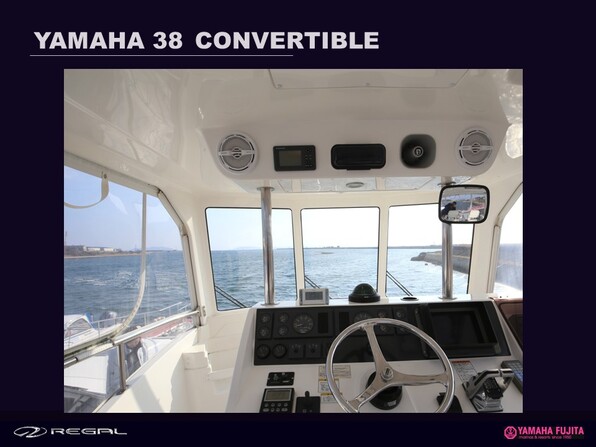 中古ボート 27ft以上 YAMAHA Y-38CONVERTIBLE入荷 ワンオーナー艇