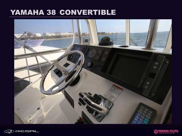 中古ボート 27ft以上 YAMAHA Y-38CONVERTIBLE入荷 ワンオーナー艇