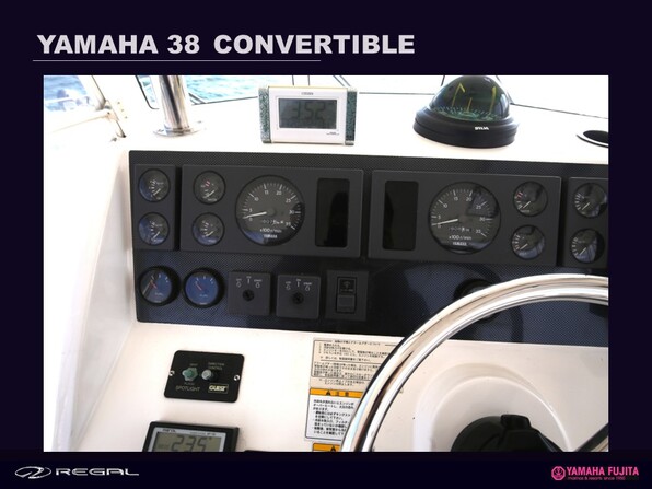 中古ボート 27ft以上 YAMAHA Y-38CONVERTIBLE入荷 ワンオーナー艇