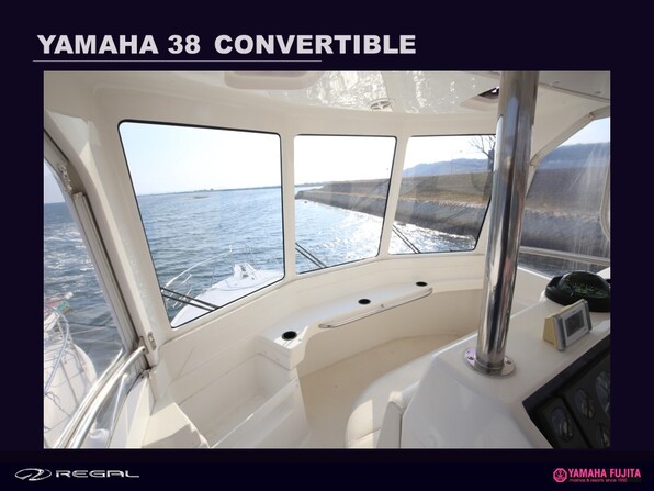 中古ボート 27ft以上 YAMAHA Y-38CONVERTIBLE入荷 ワンオーナー艇