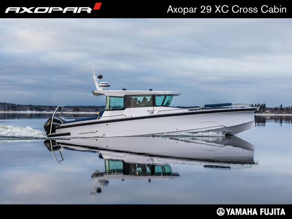 新艇 AXOPAR 29 XC Cross Cabin YAMAHA搭載 2025モデル新艇予約受付中