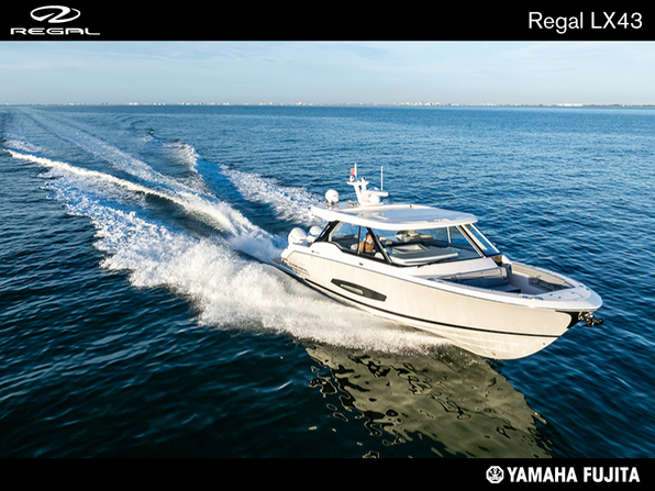 新艇 REGAL LX43 2025年モデル新艇予約受付中!!| SSC Boat Store