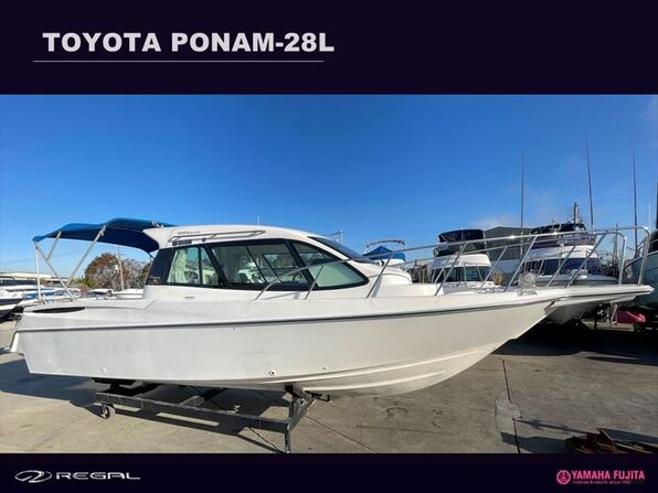 中古ボート 27ft以上 トヨタ PONAM-28L| SSC Boat Store|ヤマハ藤田