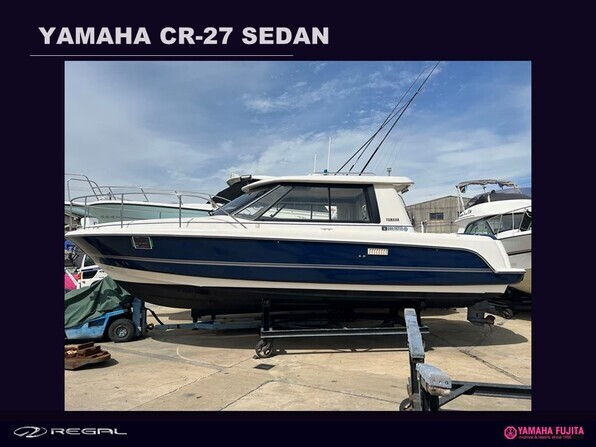 中古ボート 27ft以上 ヤマハCR-27 SEDAN| SSC Boat Store|ヤマハ