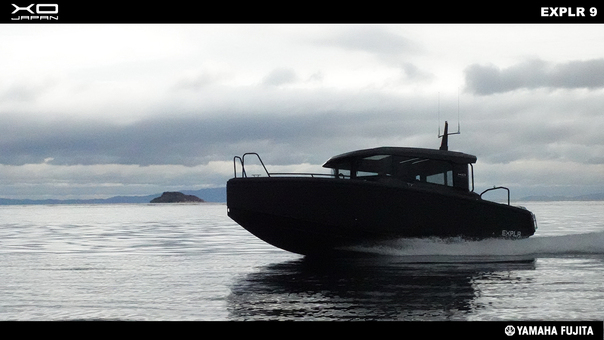 中古ボート XO EXPLR 9 ブラック YAMAHA搭載 メーカー保証付き 即納可