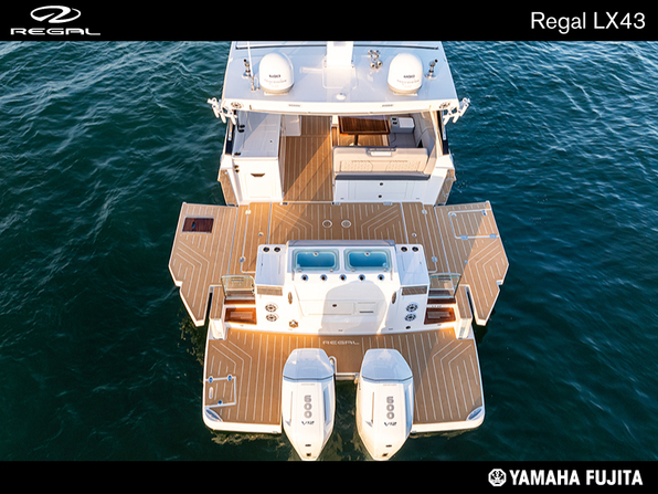 新艇 REGAL LX43 2025年モデル新艇予約受付中!!| SSC Boat Store