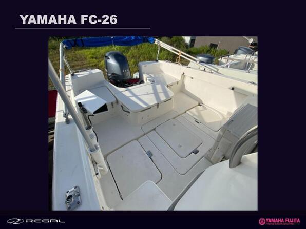 中古ボート 15 26ft Yamaha Fc 26 Ssc Boat Store ヤマハ藤田シーサイドクラブ ボートストア