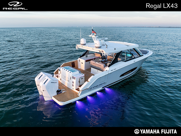 新艇 REGAL LX43 2025年モデル新艇予約受付中!!| SSC Boat Store