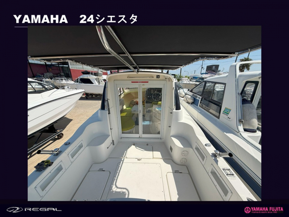 中古ボート 15-26ft YAMAHA 24シエスタ| SSC Boat Store|ヤマハ藤田