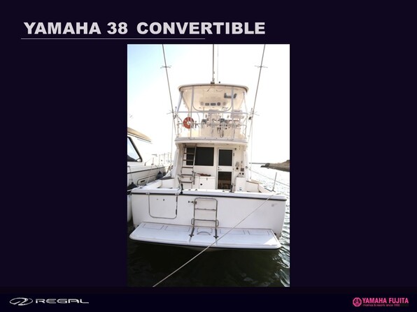 中古ボート 27ft以上 YAMAHA Y-38CONVERTIBLE入荷 ワンオーナー艇 中古ボート 27ft以上 YAMAHA Y-38CONVERTIBLE入荷 ワンオーナー艇