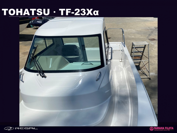 新艇 TOHATSU TF-23Xα| SSC Boat Store|ヤマハ藤田シーサイド