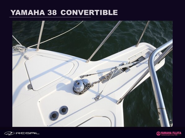 中古ボート 27ft以上 YAMAHA Y-38CONVERTIBLE入荷 ワンオーナー艇