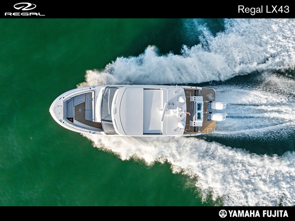 海。 新艇 REGAL LX43 2025年モデル新艇予約受付中!!| SSC Boat Store