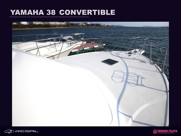 中古ボート 27ft以上 YAMAHA Y-38CONVERTIBLE入荷 ワンオーナー艇 