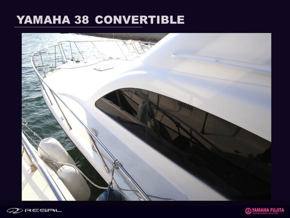 中古ボート 27ft以上 YAMAHA Y-38CONVERTIBLE入荷 ワンオーナー艇