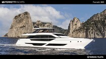 FERRETTI 860 新艇予約受付中!!